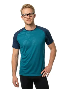 Maglia A Maniche Corte Nabalis Galaxy Blue