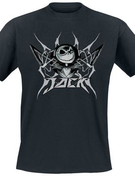 Disney T-Shirt - Jack - M bis 3XL - für Männer - Größe M - schwarz - Lizenzierter Fanartikel - Männer - male