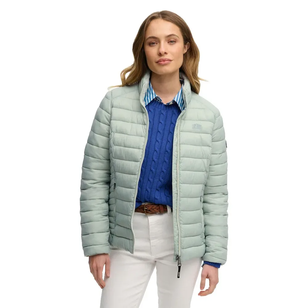 Giacca Fuji Lite Padded Aqua Grey L - Superdry - FashionsVida