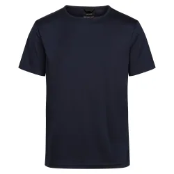 Mens Pro Reflective Moisture Wicking T-Shirt (Navy) - Size X-Small