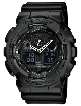 Armbanduhr Classic GA-100-1A1ER Herren Default Title adult - G-SHOCK - FashionsVida