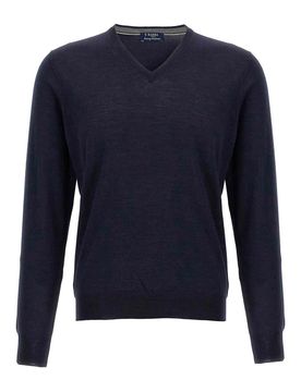 Barba Maglione di lana e seta