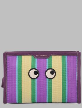 Mini Recycled Mesh Pouch Handbag 15 x 22 x 7 cm