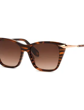 Lunettes De Soleil Src150-5504ah 55x16x140 Mm Shiny Striped Chelsea Havana Brown Gradient Brown/CAT3