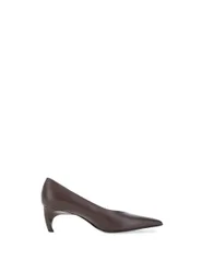 Décolleté in pelle MARRONE 38M