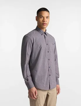 Harmont&Blaine - Camisa de hombre manga larga con estampado original - Harmont&Blaine - FashionsVida