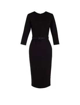 Businesskleid schwarz 40 damen - SILVIA SCHNEIDER - FashionsVida