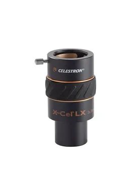 Lentille De Microscope 3x 1.25´´ X-cel Lx Black One Size unisex