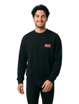 Hugo Sweat-shirt Durec 10280528 Black M
