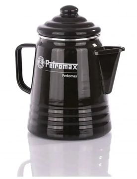 Perkolator Perkomax emailliert 1,3 L - Schwarz Schwarz adult