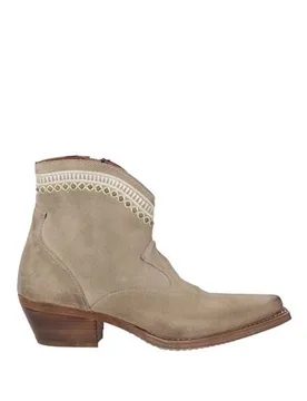 Stiefelette Damen Beige 38 Damen - Zoe - FashionsVida