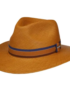 Tarona Traveller Panama Hat by - light brown - Female - Size: L (58-59 cm) - Stetson - FashionsVida