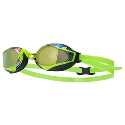 Stealth-x Race Mirror Swimming Goggles Elec Lime One Size Men,Women