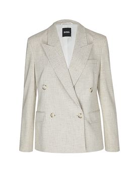 Boss Blazer JALETO9 crema 40