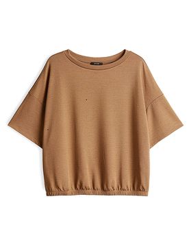 T-Shirt SALIEN hellbraun 38 damen