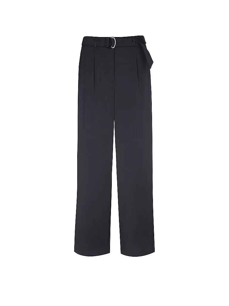 Pantalones Marlene azul oscuro 44 - Comma - FashionsVida