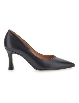 Décolleté Nere Con Tacco 8 cm Made In Italy 3354 36