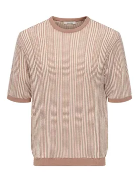 XL ONSKETIL RLX SS CREW KNIT male