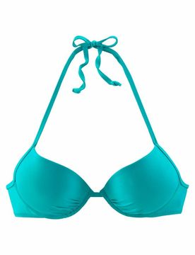 BUFFALO Top de bikini turquesa