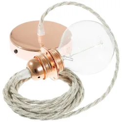 Cables Lampe Suspendue Pendel Pour Abat-jour Tn01 50 Cm Neutral / Copper One Size