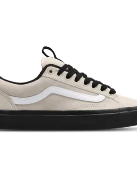 Old Skool Men's Sneakers - Beige - Size 8.5 - Leather & Textile - Beige - Size: 8.5 - Vans - FashionsVida