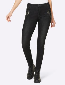Heine Vaquero negro denim