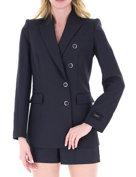 Blazer misto lana BLU NAVY 46