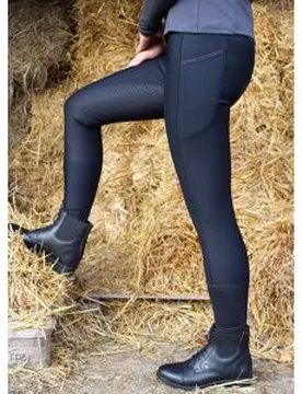 Damen Winter Reitleggings POLAR, black 36 - Swiss Ride - FashionsVida