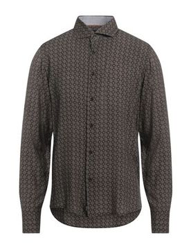 Camisa Hombre Café S,XL Hombre