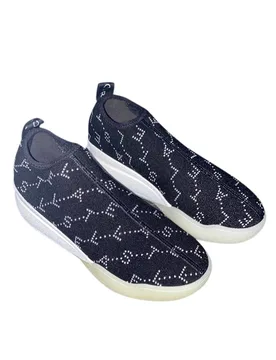 Logo Print Slip-On Sneakers - Stella McCartney - FashionsVida