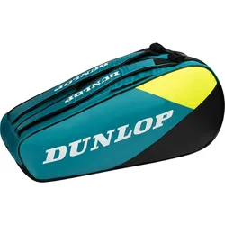 Tac Sx-club 6rkt Racket Bag Teal / Black / Yellow One Size