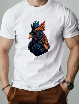 Men's T-Shirt Animal Cartoon Pattern Printing Summer Leisure Breathable 100% Cotton Men Round Neck T shirt High Quality Clothing - Aliexpress - FashionsVida