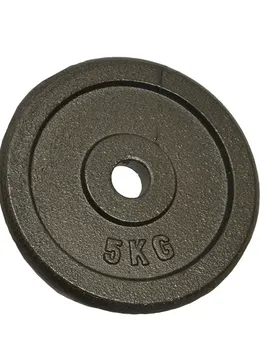 Gewicht Gusseisenscheibe 5 kgs - Noir - unisex - Size: TU