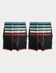 Pack Cotton Stretch Trunks Black Mix male