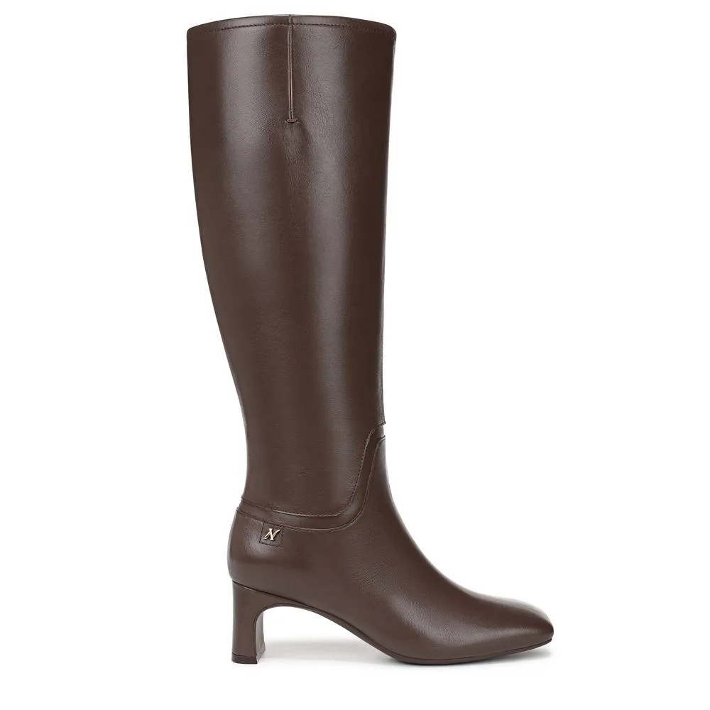 Candela Zip Boots - Brown - Size: 8 - Naturalizer - FashionsVida