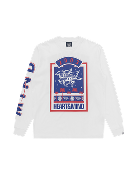 Multi L/S T-Shirt - White