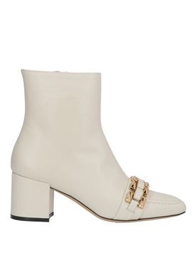 Botines de caña alta Mujer Marfil 36 Mujer
