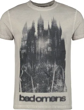 T-Shirt - Castle - S bis 4XL - für Männer - Größe XXL - grau - EMP exklusives Merchandise! - Männer - male - Bad Omens - FashionsVida