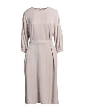 Midi-Kleid Damen Hellgrau 32,34 Damen