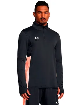 T-shirt à Manches Longues Challenger Midlayer Black / Flare Orange / White M - Under armour - FashionsVida