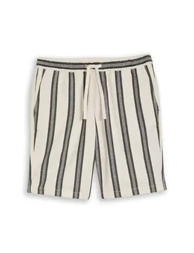 Relaxed structured striped sho male