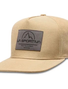 Flat Herren Mütze, gelb L - La Sportiva - FashionsVida