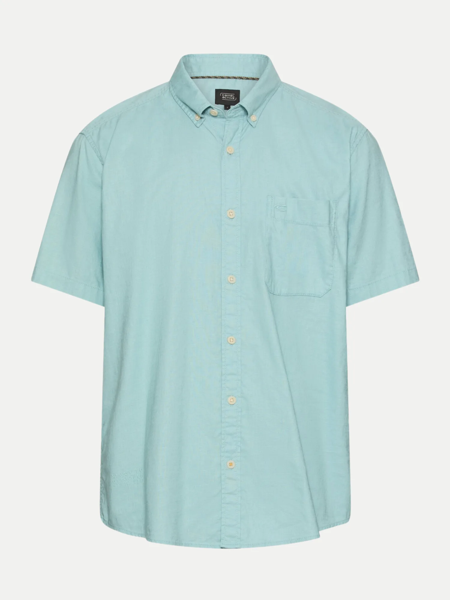 Hemd mit 1/2 Arm Blau 3XL - Camel active - FashionsVida