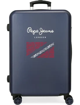 Maleta infantil mediana Clark rígida con capacidad de 56L - Pepe Jeans - FashionsVida