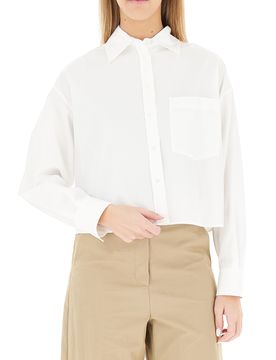 Camicia in cotone BIANCO 44