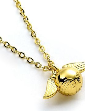 Halskette - Goldener Schnatz - goldfarben - Lizenzierter Fanartikel - Unisex - unisex