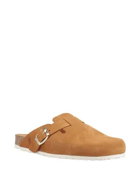 Women's Bailey Closed Toe Mule Sandal in Tan Size: 4 - Tan - Size: 4 - Hush puppies - FashionsVida