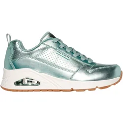 Uno - Metallixs Damen Freizeitschuhe, grün, Größe 38 38