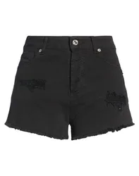 Shorts vaqueros Mujer Negro 28 Mujer