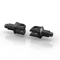 Coppia Kit Montaggio Pedivelle Pilota Kawasaki Z 750 2007-14